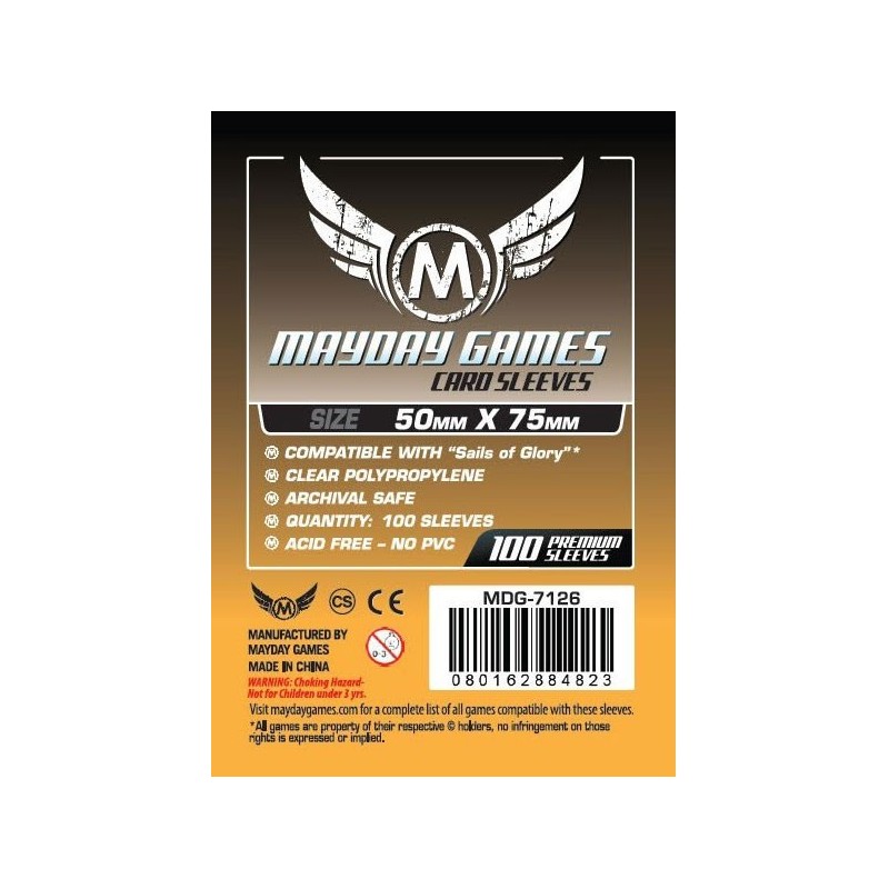 Sleeves MDG 50x75