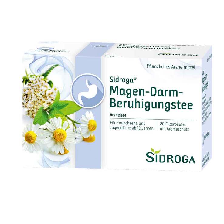 Sidroga Magen-Darm-Beruhigungstee Filterbeutel, 20X2.0 g