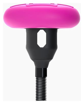Support pour Tracker Muc-Off TubelessTag Rose avec Valves 44 mm Noir