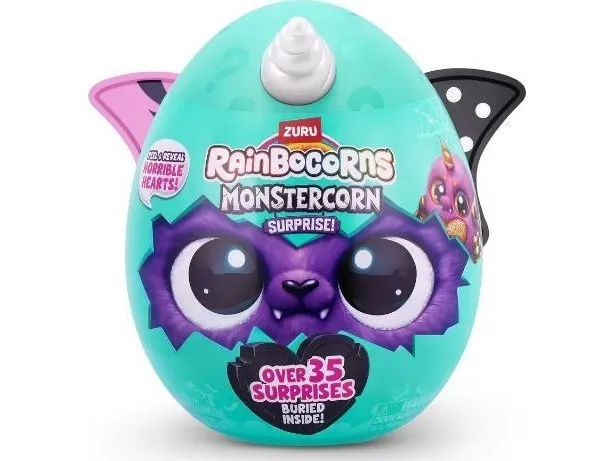 RAINBOCORNS plush toy with accessories Monstercorn, assort., 9297