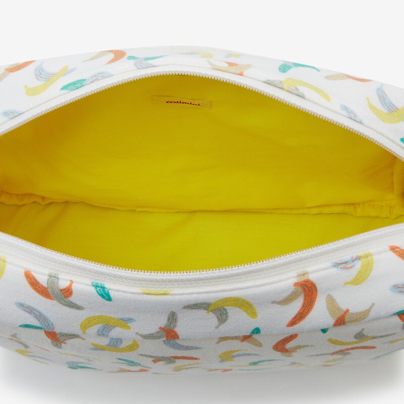 Trousse de toilette bébé à motifs bananes blanc Catimini Blanc
