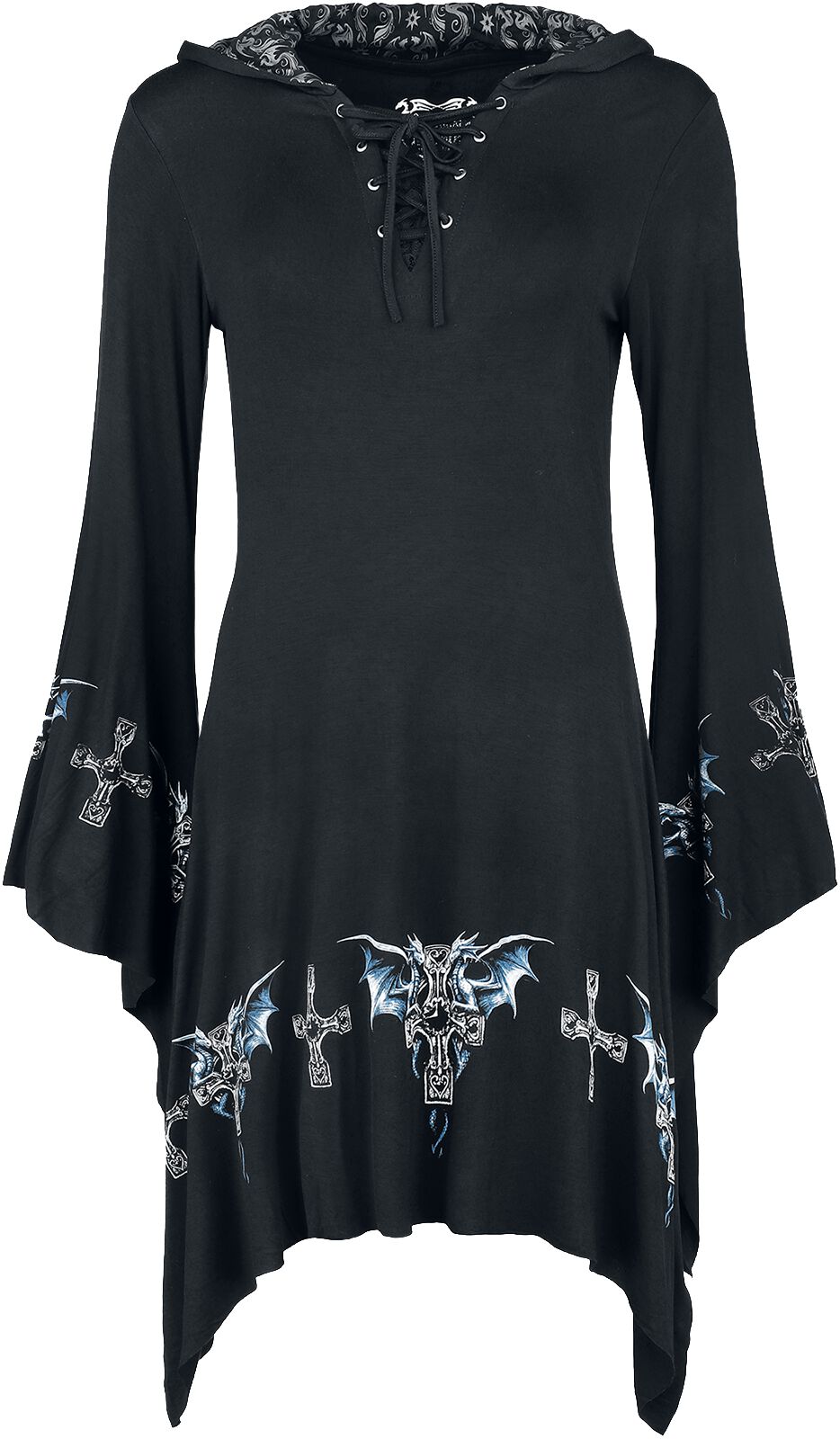 Gothicana X Anne Stokes - Robe courte Dragon | Gothicana by EMP Robe courte