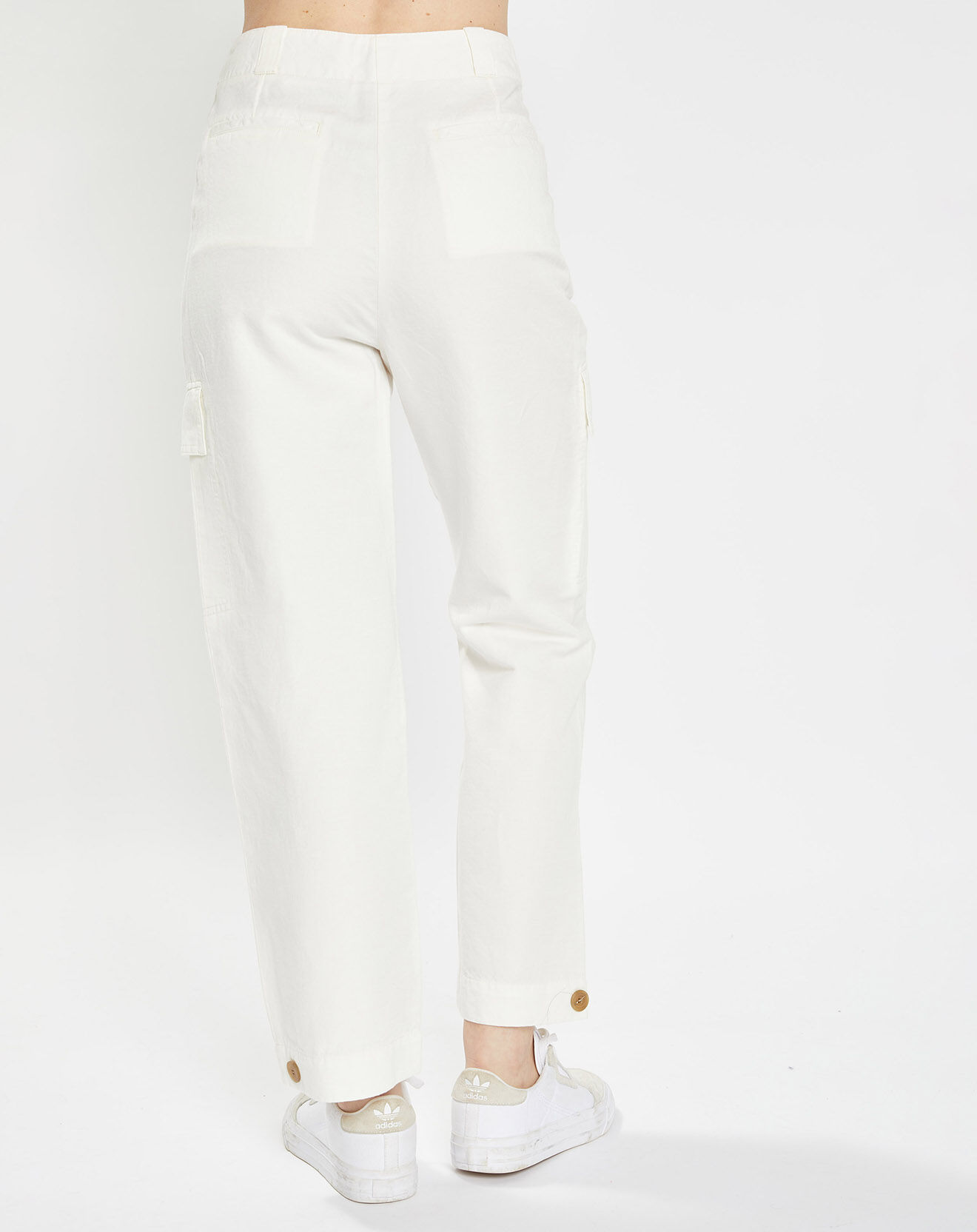 Galeries Lafayette Pantalon Eprise blanc