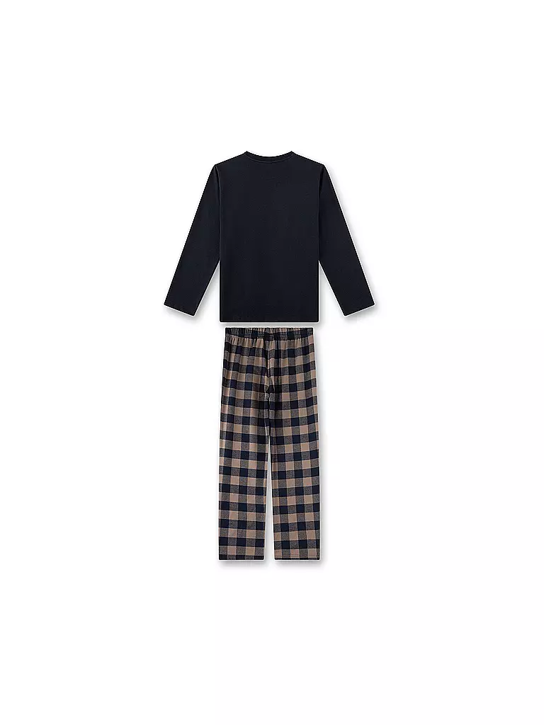 SANETTA Jungen Pyjama dunkelblau