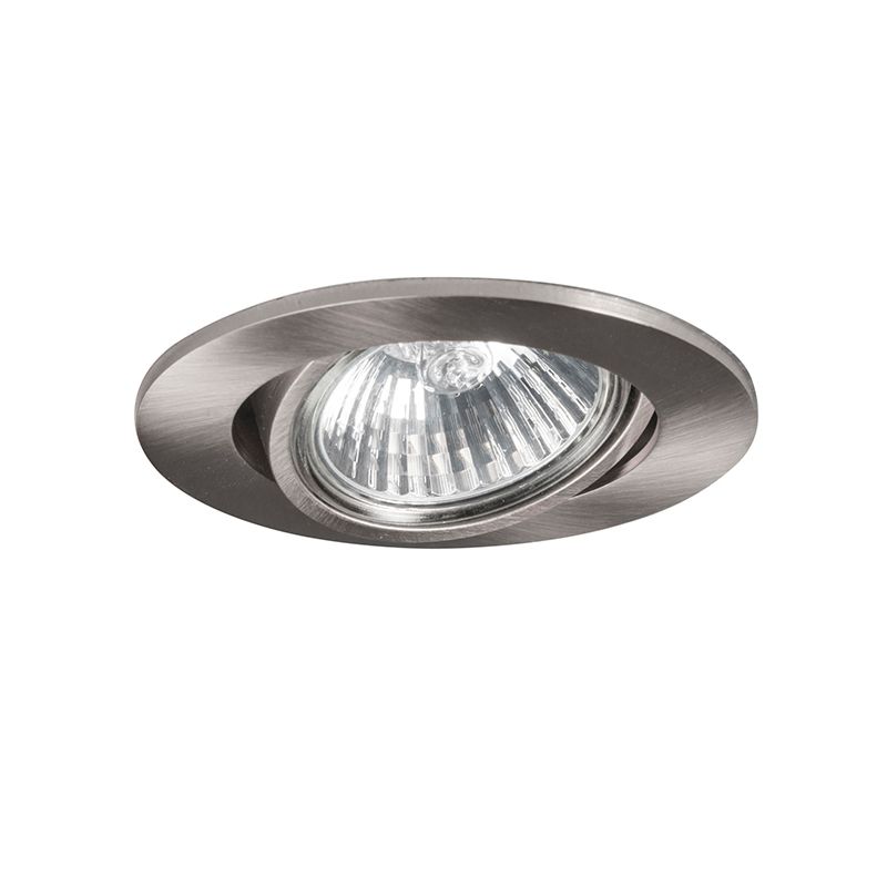 Smart inbouwspot staal kantelbaar incl. Wifi GU10 - Cisco