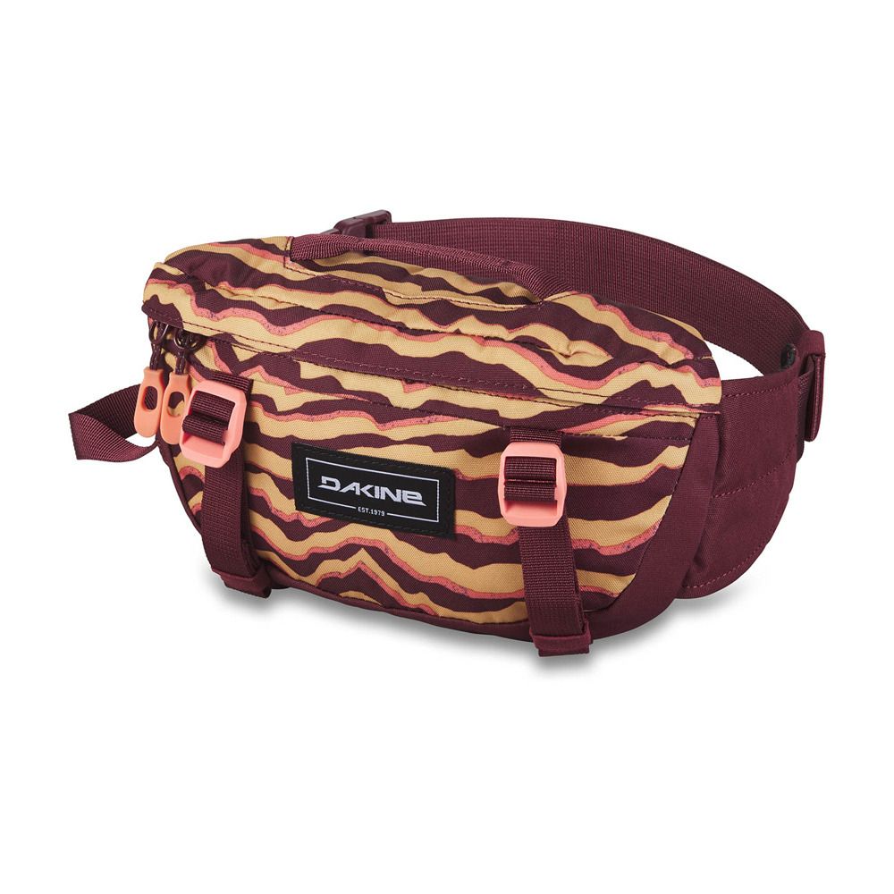 Dakine HOT LAPS 1L - Sac banane ochre stripe/port