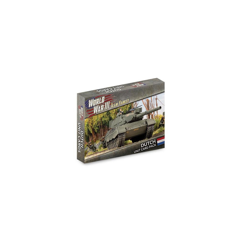 Team Yankee - Dutch Unit Card Pack