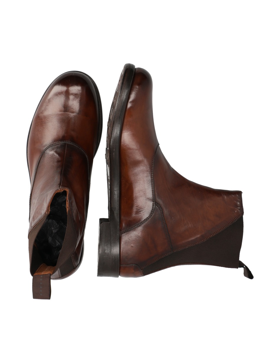 Glattleder Chelsea Boot