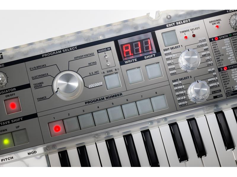 Korg Synthesizer microKORG Crystal – Limited Edition Kompakt-Synthesizer mit Analog Modeling Klangerzeugung