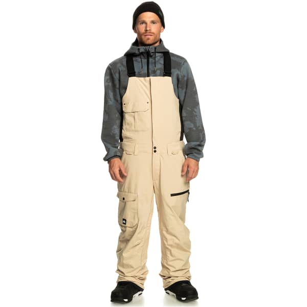 Pantalon de ski QUIKSILVER UTILITY BIB PALE KHAKI