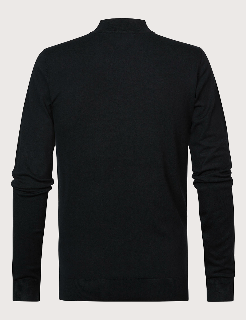 PETROL IND TRICOT HOMME BASIQUE NOIR