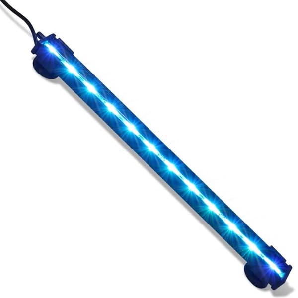 vidaXL Nedsenkbar boblelampe for akvarium RGB 32 cm