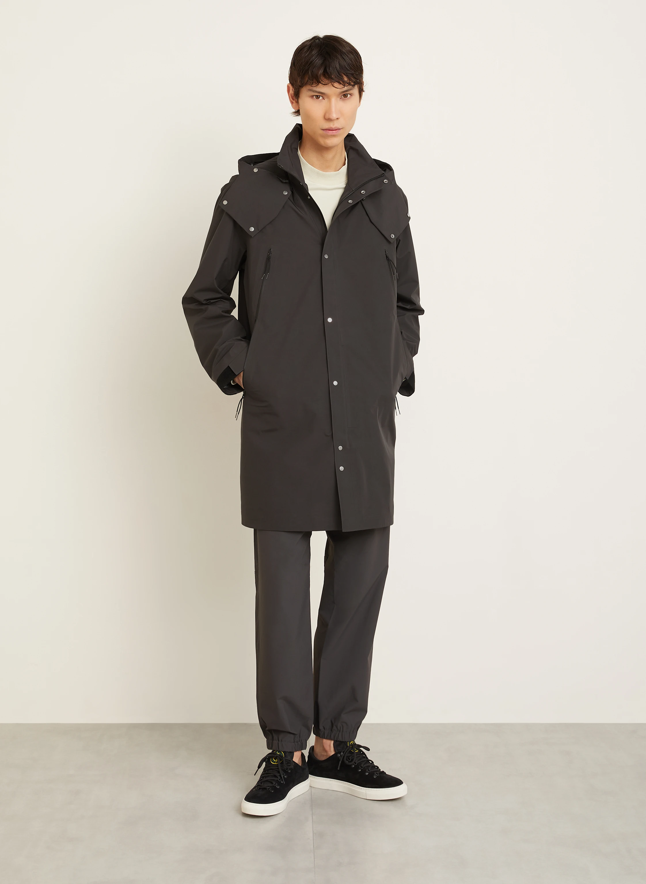 STONE ISLAND Parka STELLINA mit abnehmbarer Kapuze