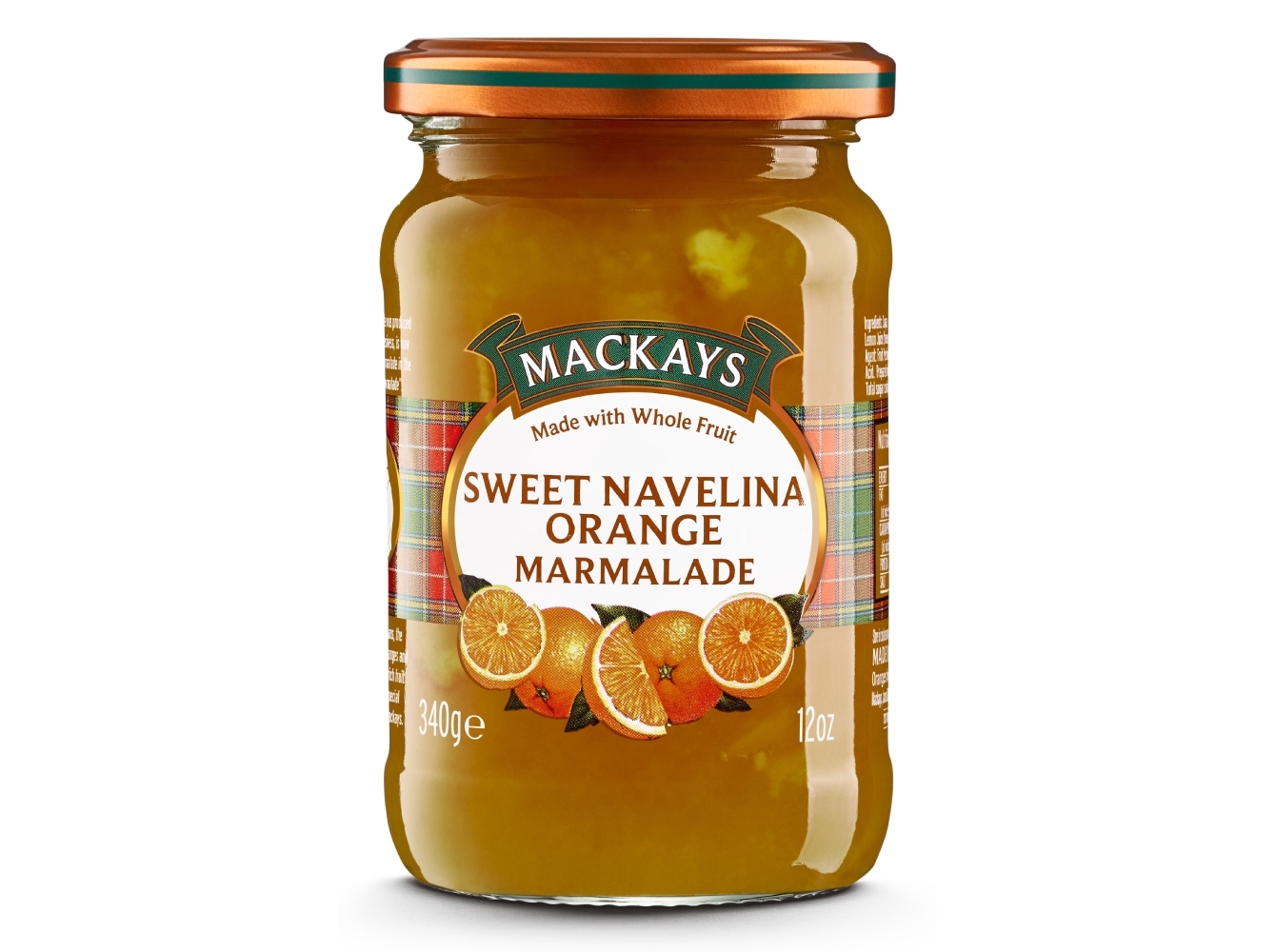 COMPOTA MACKAYS LARANJA DOCE NAVELINA 340G