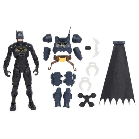 Spin Master DC Comics Batman mit Clip-On Accessoires, 30 cm
