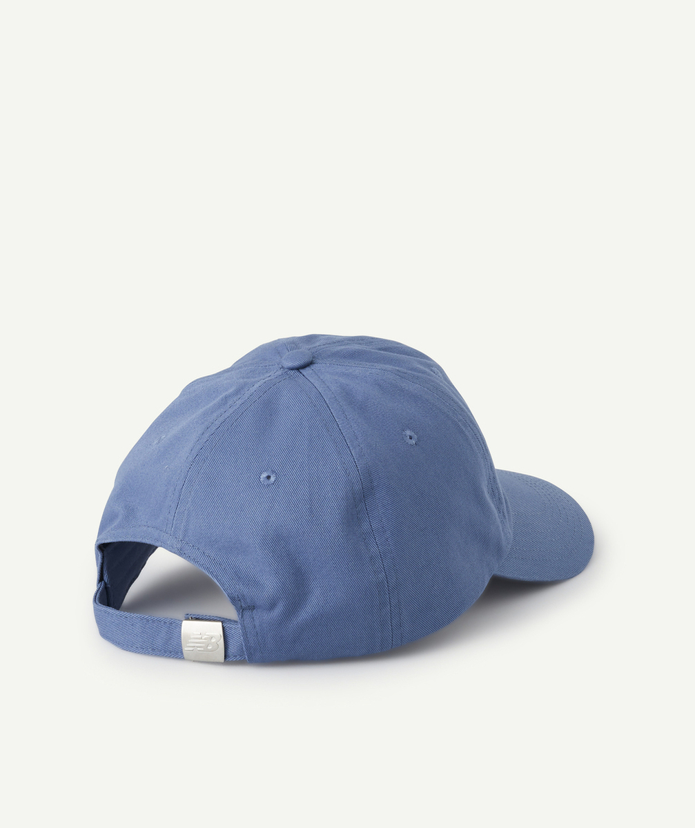 NEW BALANCECASQUETTE EN COTON BLEU AVEC LOGO