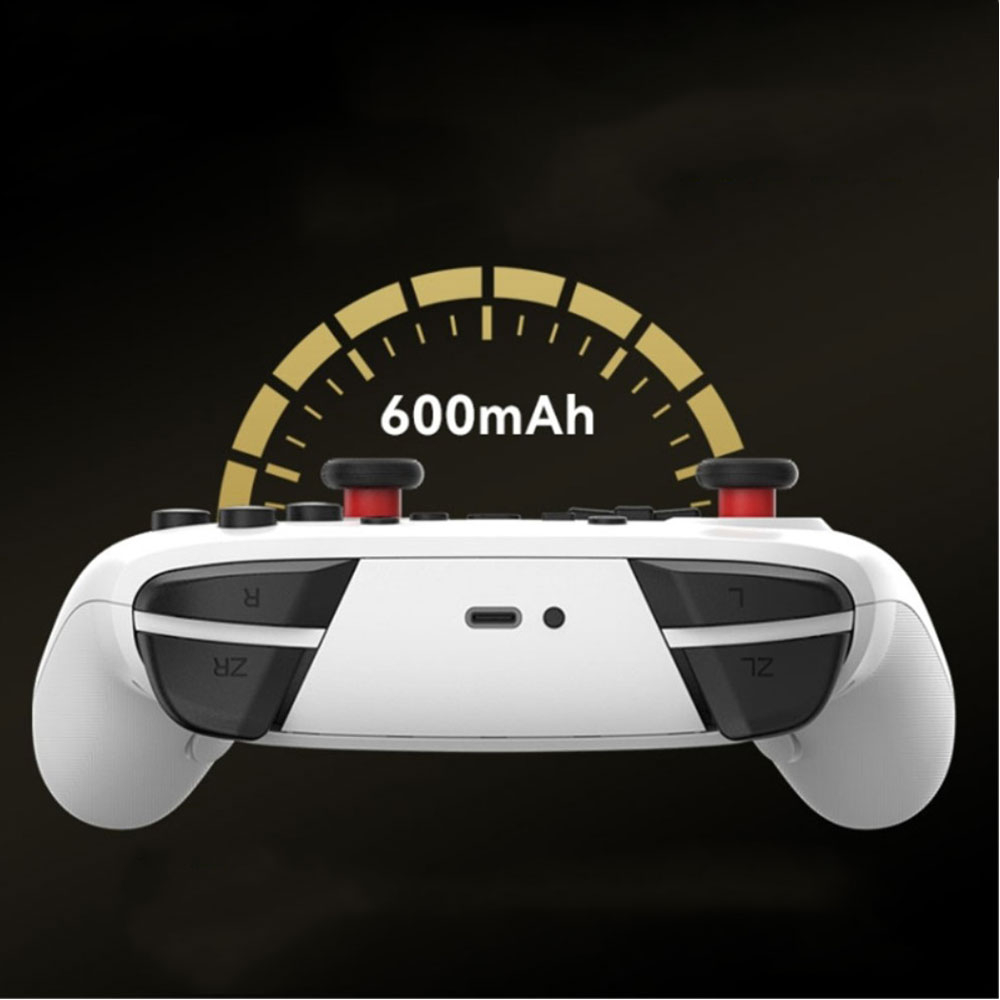 Wireless Bluetooth Game Controller mit Back Paddles für PS4 / Nintendo Switch / PC / iOS / Android - Schwarz