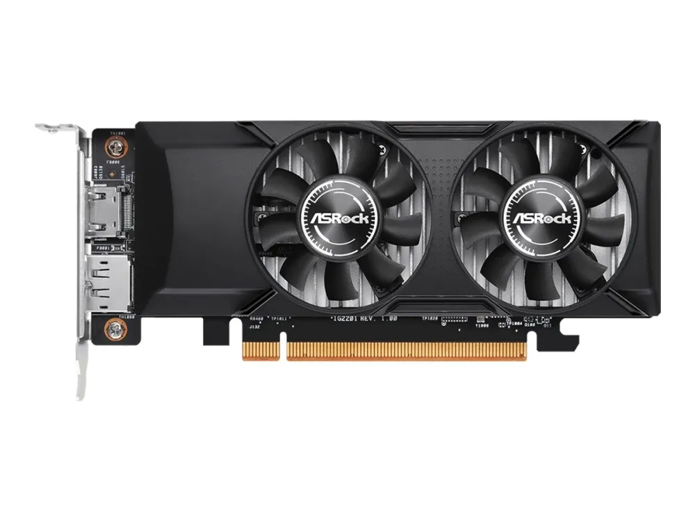 ASRock Intel Arc A310 4GB - Grafikkort - Arc A310 - 4GB GDDR6 - PCIe 4.0 x8 Low Profile - HDMI, DisplayPort