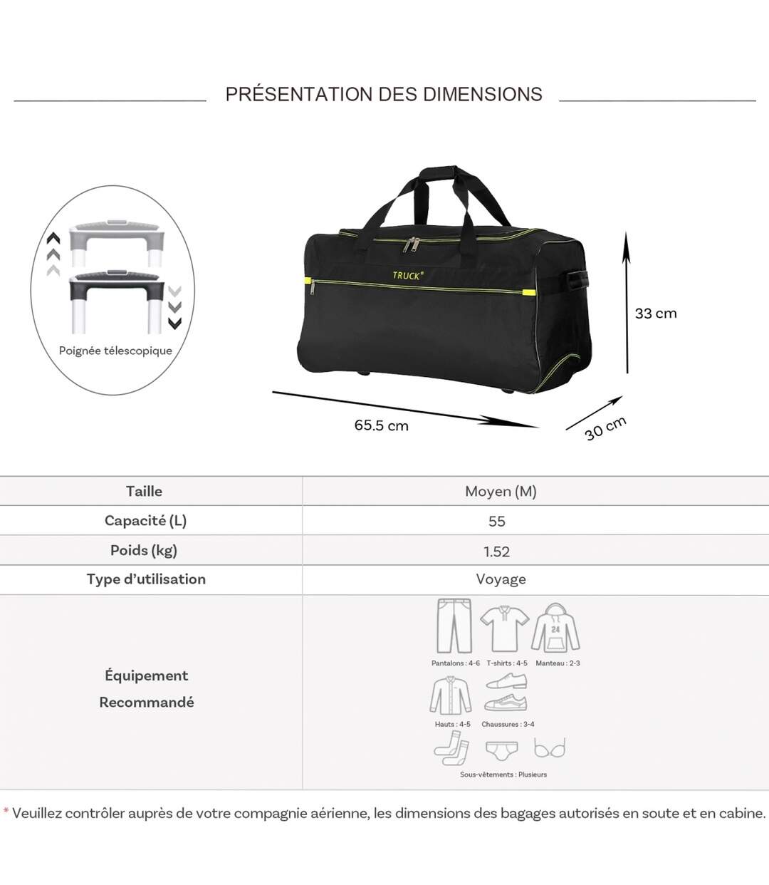Sac de voyage Truck - tr60431m