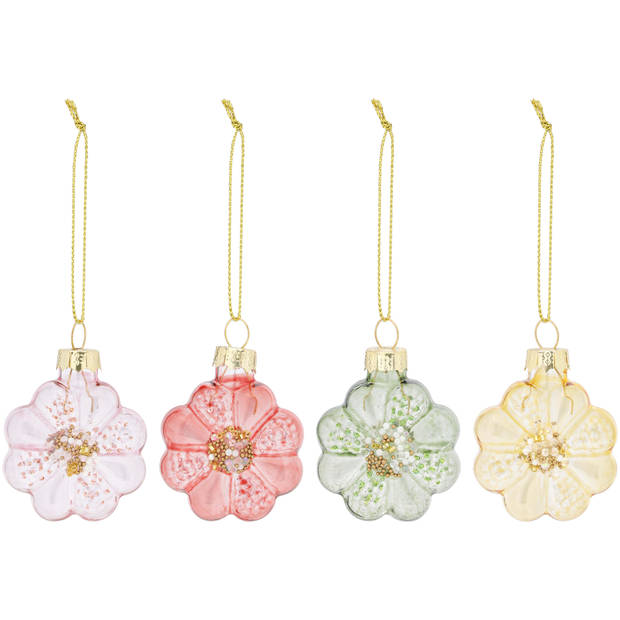 Blokker paasdecoratie bloemen s/4