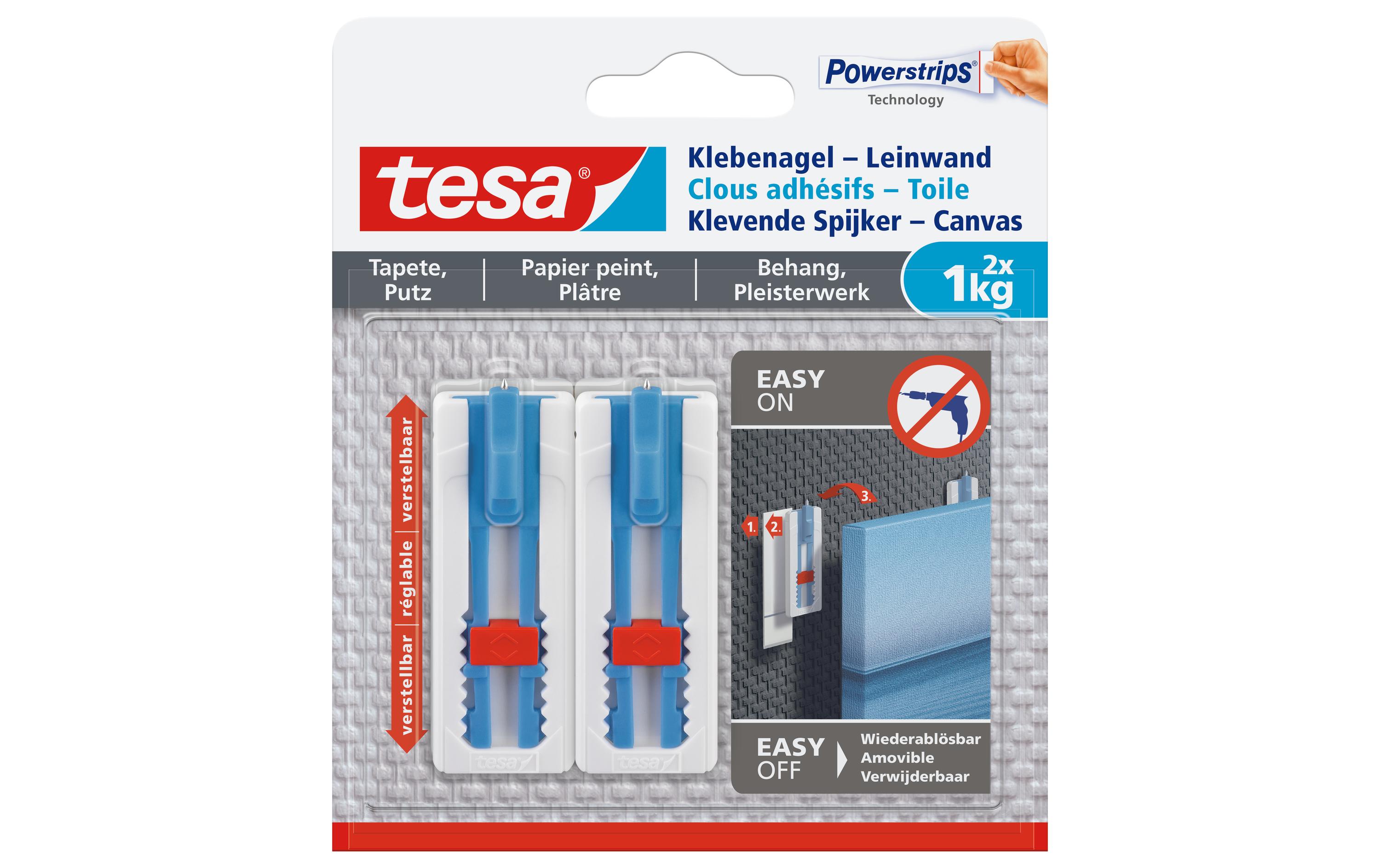 Klebenagel Leinwänd, Tapete & Putz 1 kgKlebenagel für Leinwände, Tapete & Putz