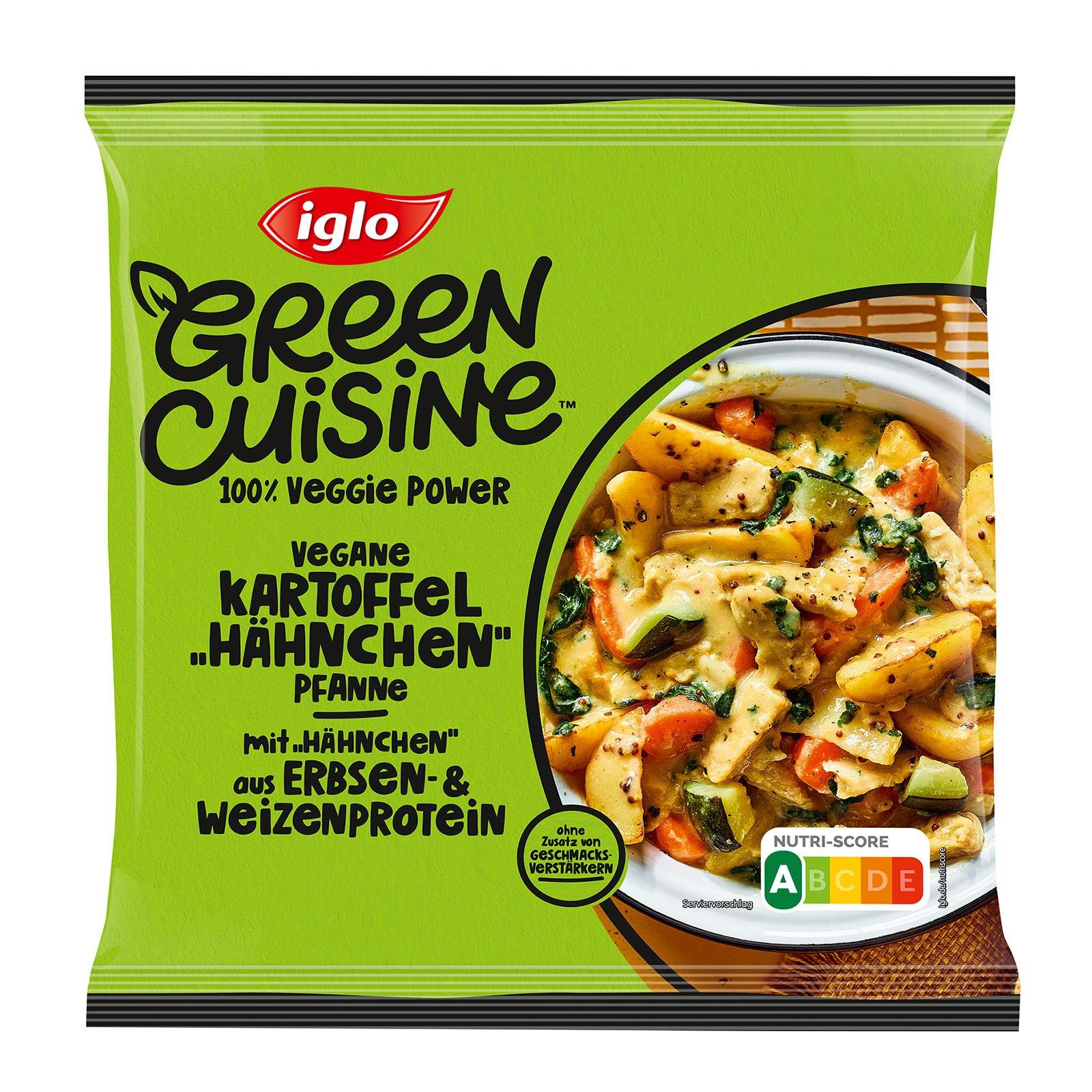 Iglo Green Cuisine Vegane Kartoffel 'Hähnchen' Pfanne