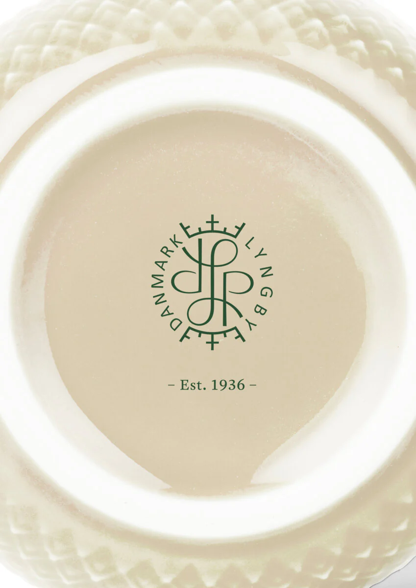 Lyngby Porcelæn  Rhombe Earth Krus med hank, marble - 39 cl.