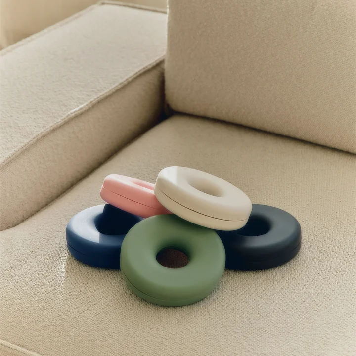 Pedestal - Cable Bagel, Ø 14 cm, ultra marine
