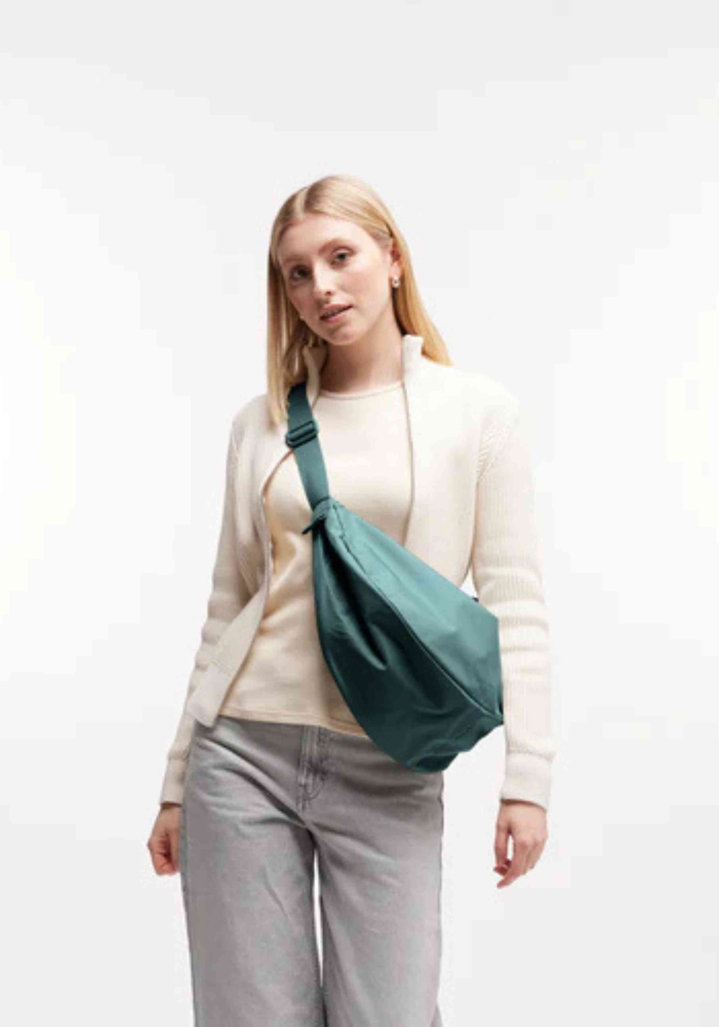 Got Bag Moon Bag Large Monochrome Sea Teal