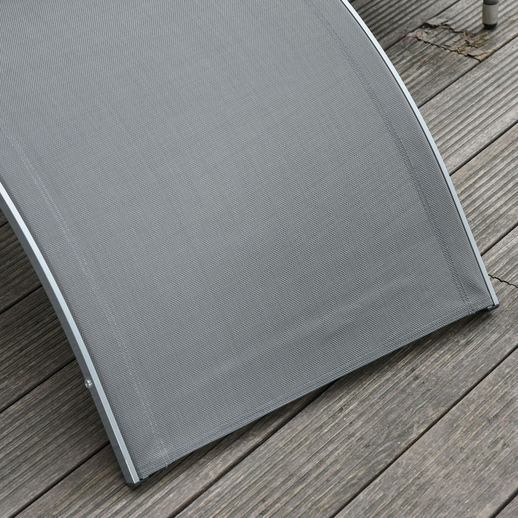 Outsunny Gartenliege mit Kissen 160 x 60 x 65 (LxBxH)