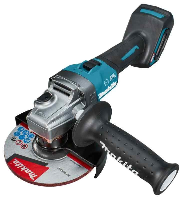 Makita GA035GZ 40V Max Haakse slijper 150 mm zonder accu en lader met vastzetschakelaar