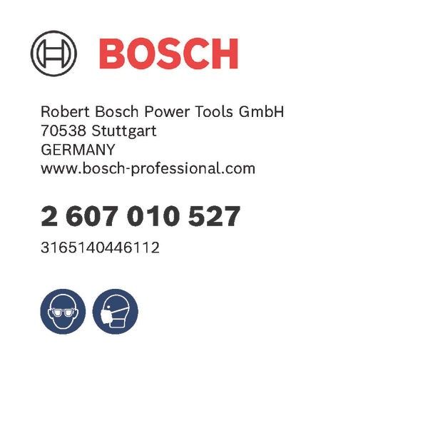 Bosch 2607010527 5-delige Robust Line boorset met centreerpunt 4 - 10 mm