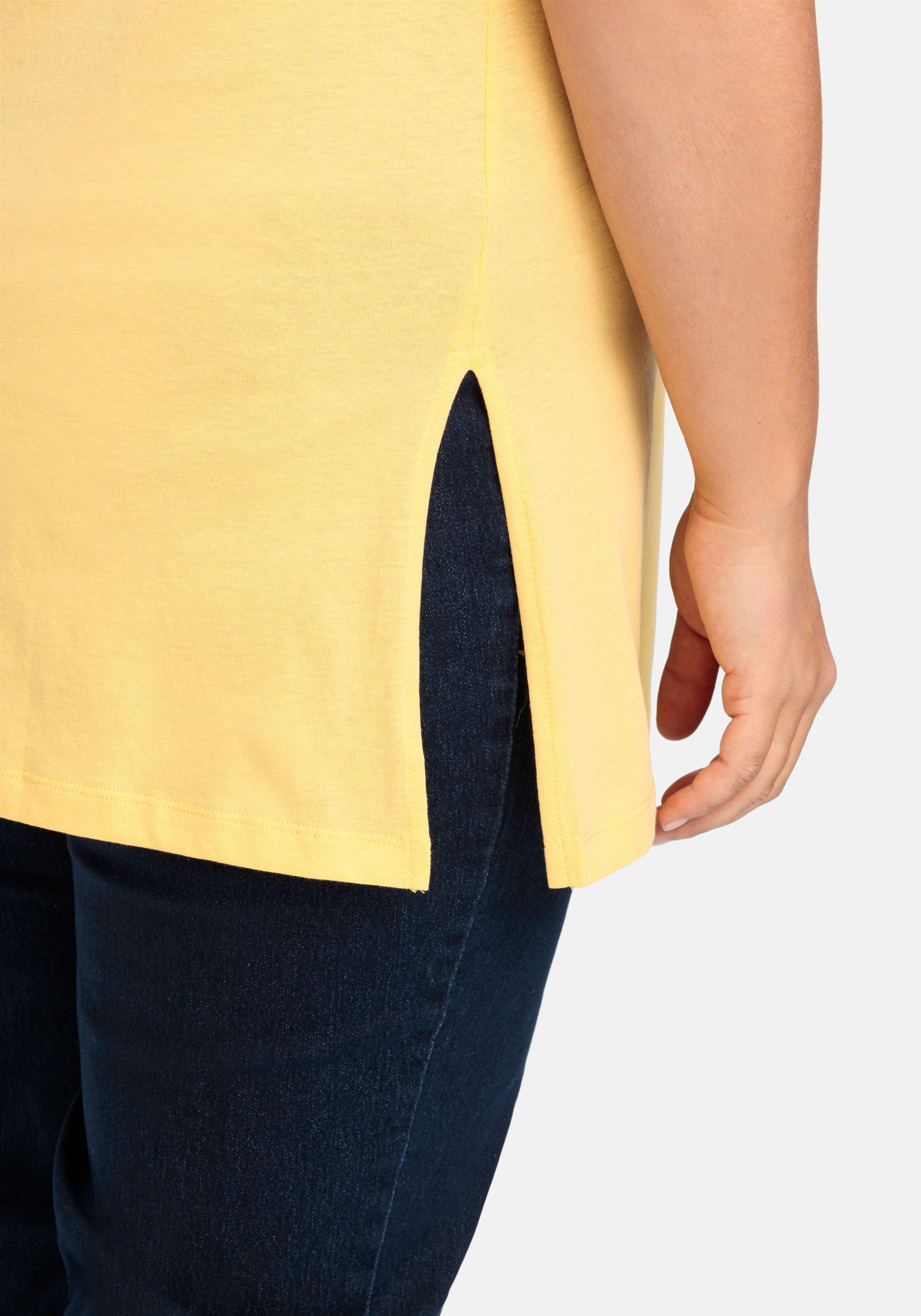 Longtop mit extralangen Seitenschlitzen