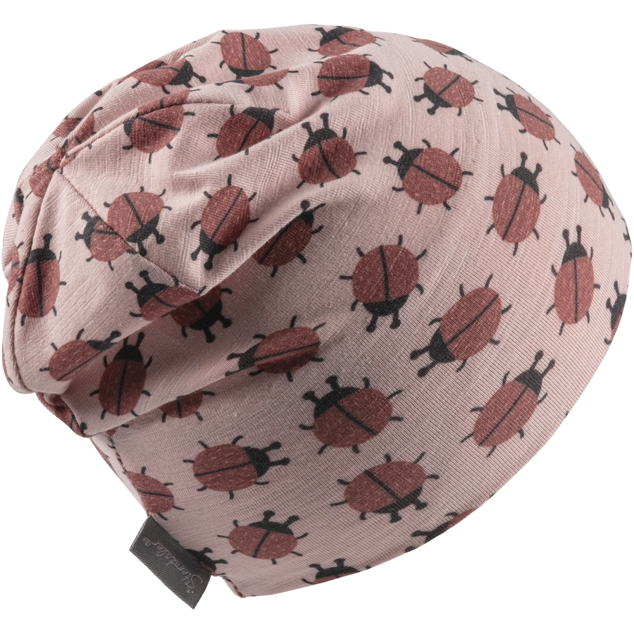 Sterntaler Slouch-Beanie Marienkäfer zartrosa