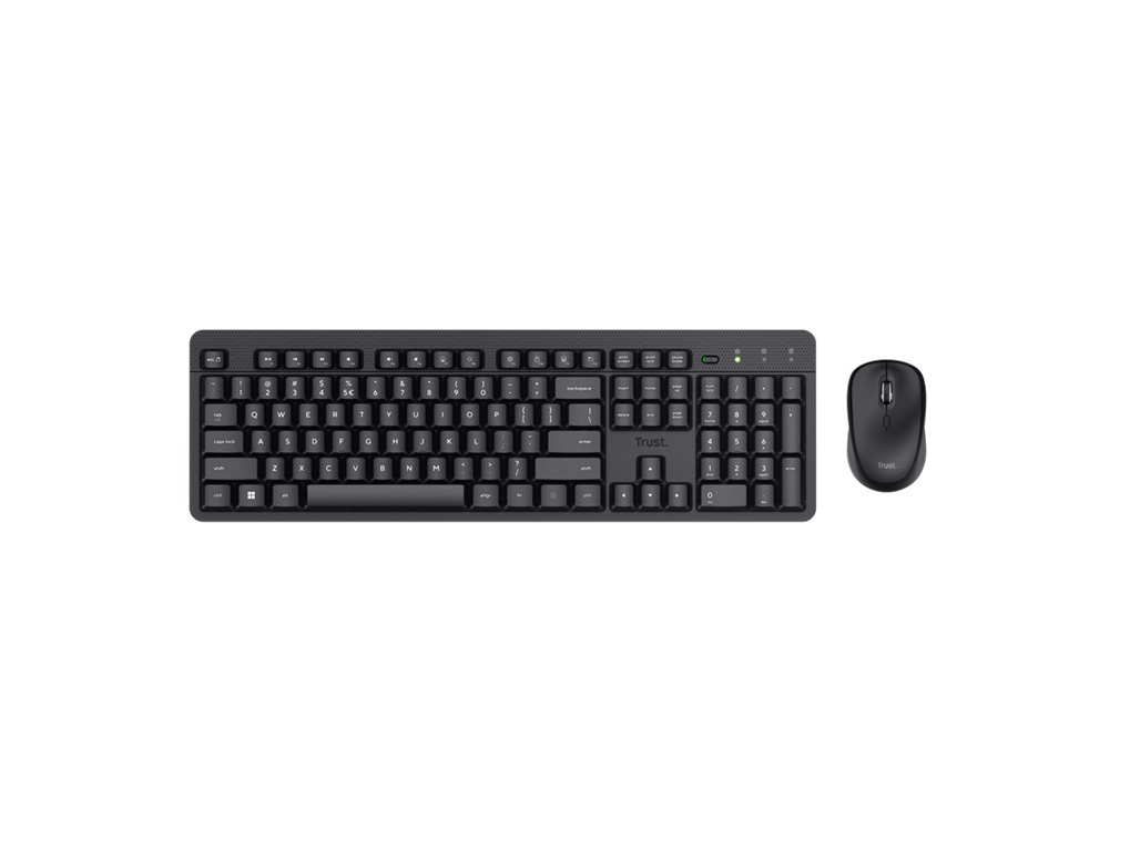TECLADO   RATO S/ FIOS TRUST ODY II