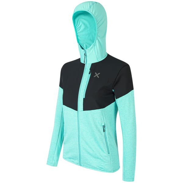 Veste polaire randonnée MONTURA THERMAL GRID PRO 2 MAGLIA W CARE BLUE