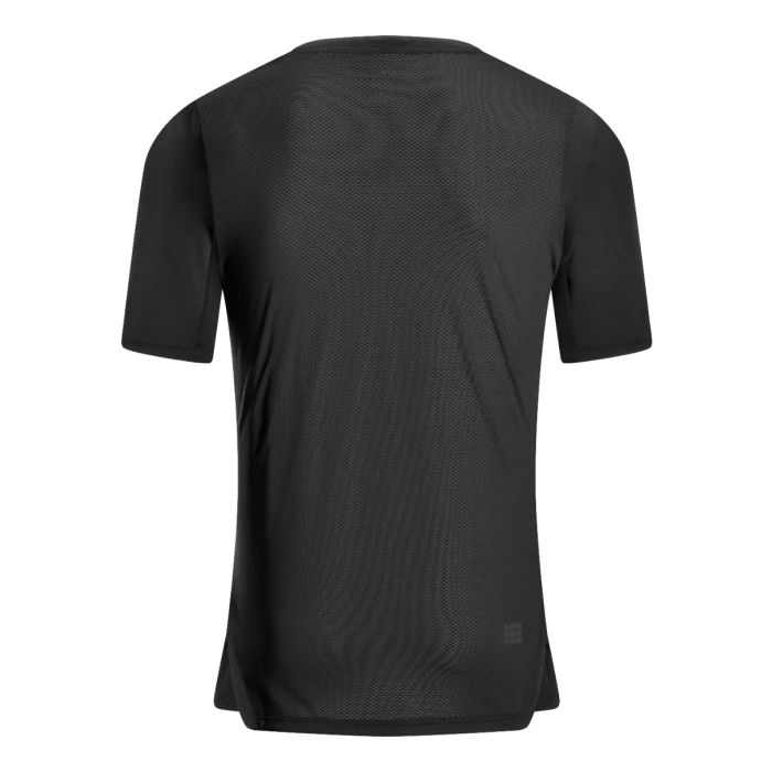CEP Herre T-shirts The Run Shirt Round Neck Short Sleeve Sort