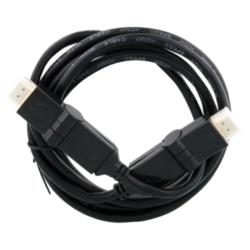 Q-Link HDMI kabel high speed gold plated 3D 2 meter draaibaar