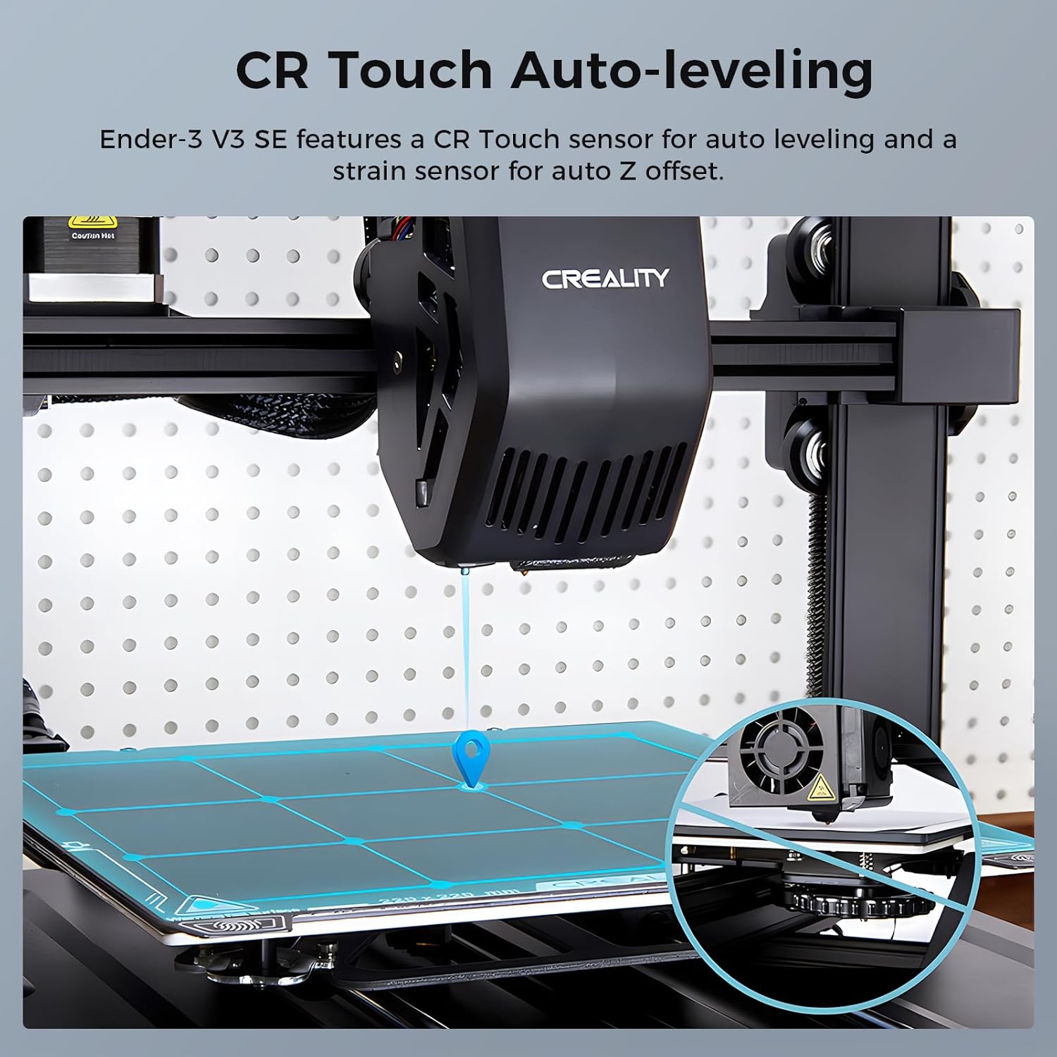 Imprimante 3D Creality Ender-3 V3 SE - 220 x 220 x 250 mm