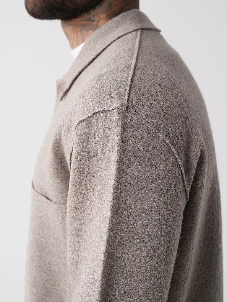 NN.07 Wolljacke JONAS beige