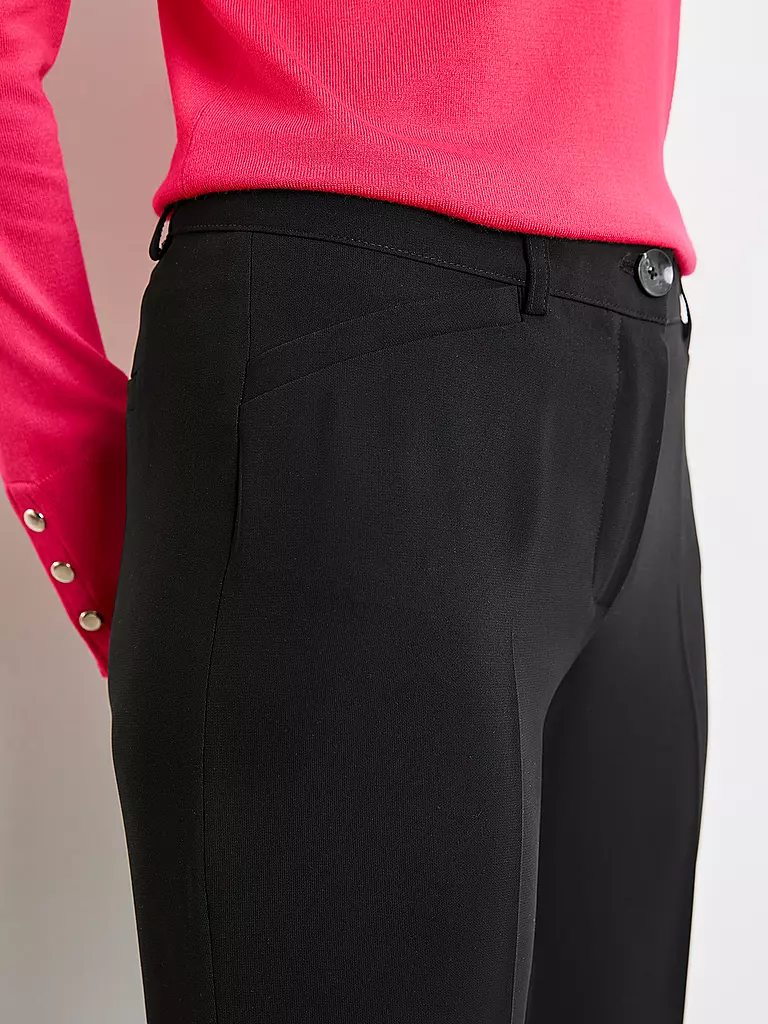 GERRY WEBER Businesshose schwarz