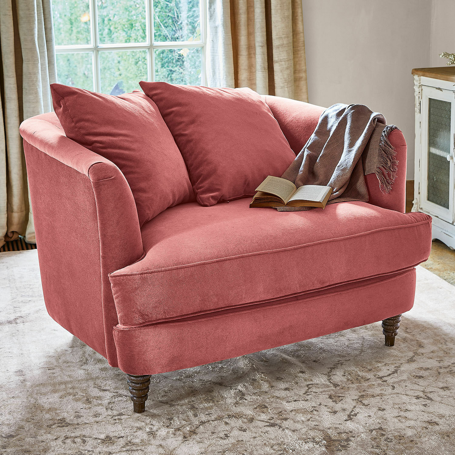 Sessel Etueffont rosa