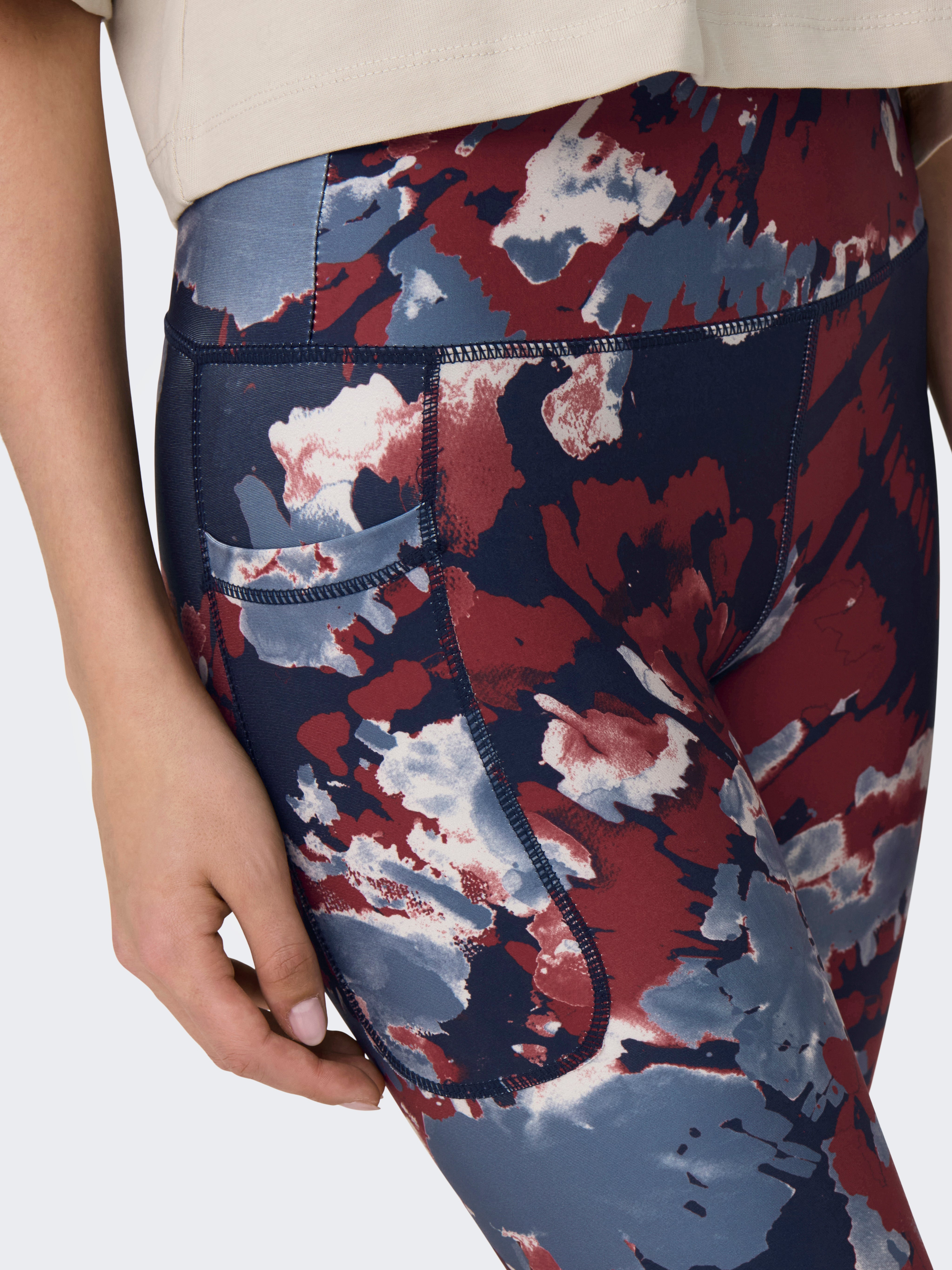 ONPJAM-2-CALI Enger Schnitt Sportleggings Maritime Blue