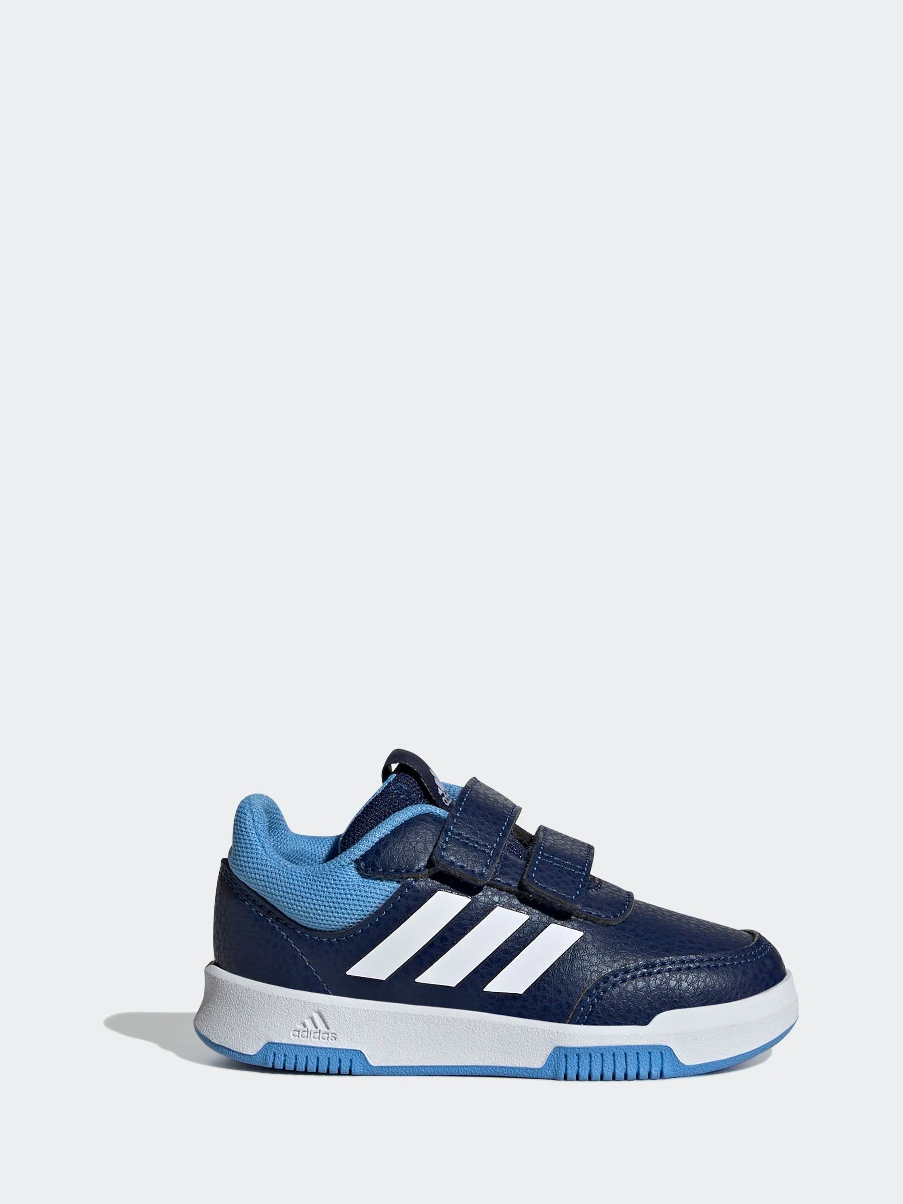 Marineblauw/blauw - adidas Tensaur babysneakers met klittenbandsluiting