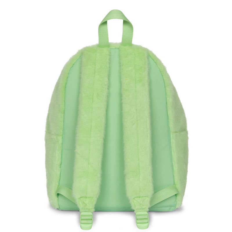 Sac à dos Padded Pak'r 40 cm effet fourrure Fuzzy Green