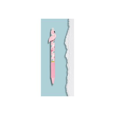 ONLINE magiXX Fun - Roller effacçable - flamant - bleu - 0.7 mm