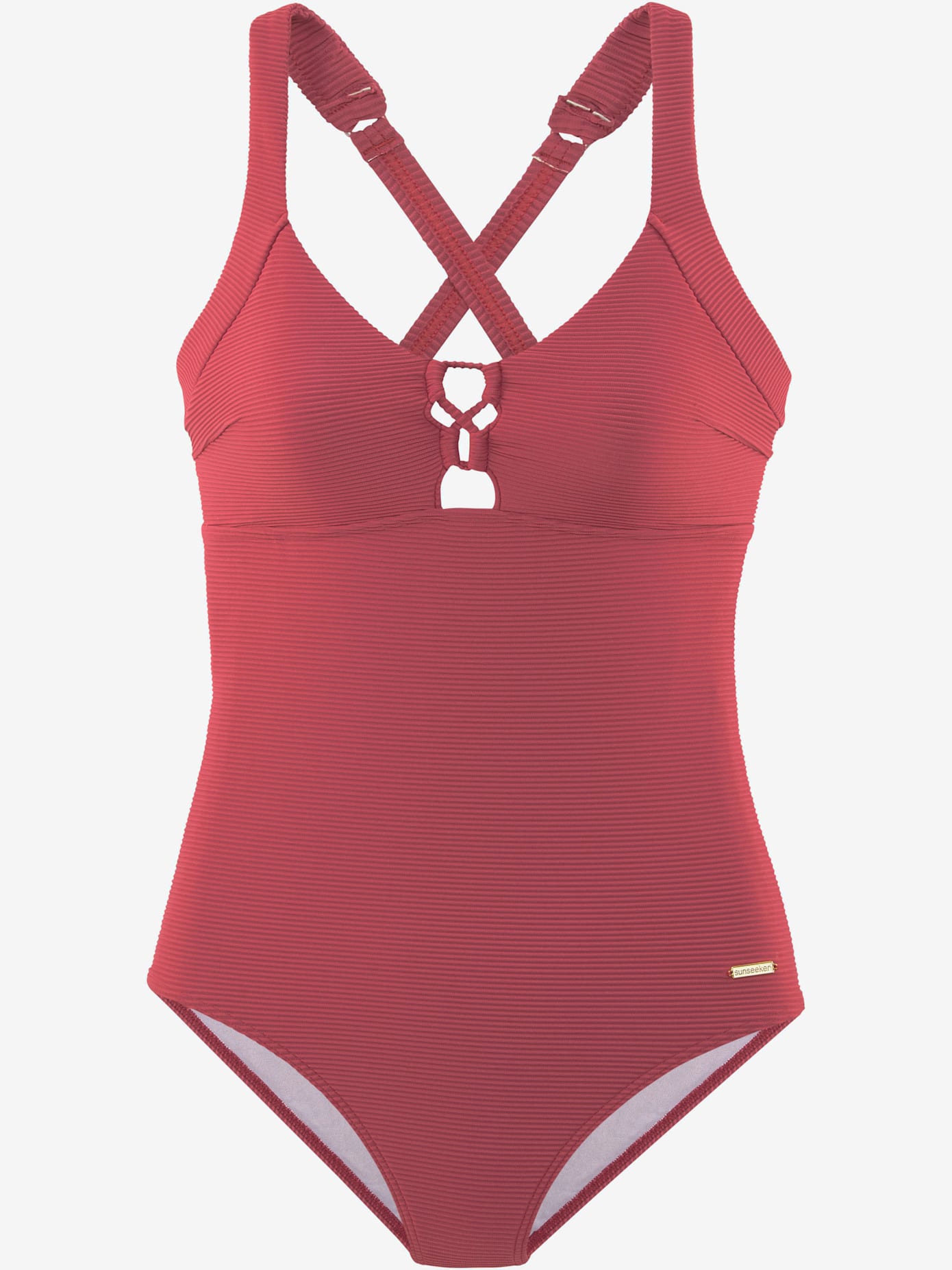 Maillot de bain tissu structuré élégant