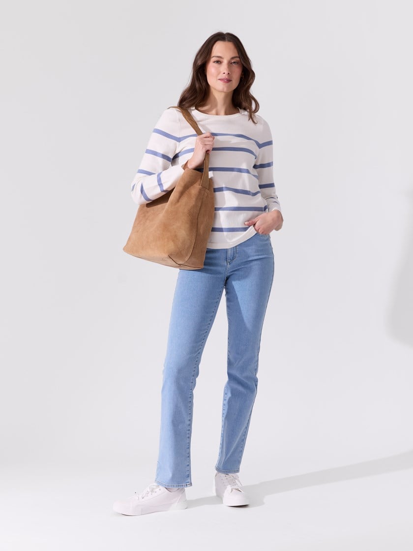 Lucilla stripet genser T23