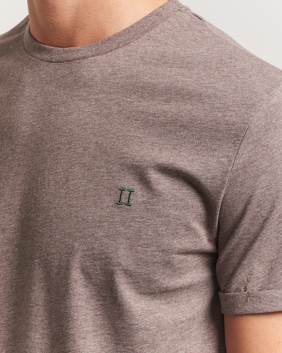 Les Deux Norregaard Contrast T-Shirt Cub Melange