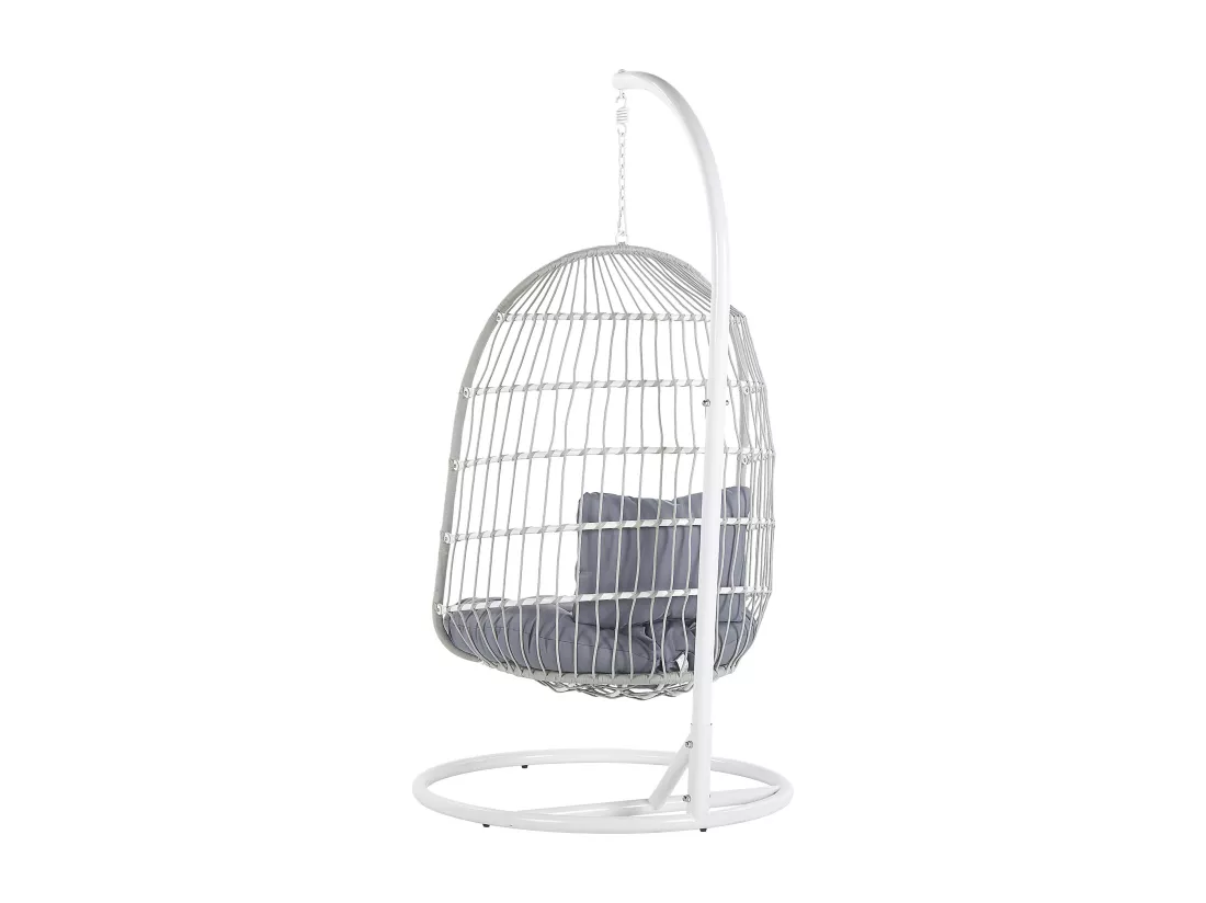 Fauteuil suspendu avec support ALLERA Métal Blanc